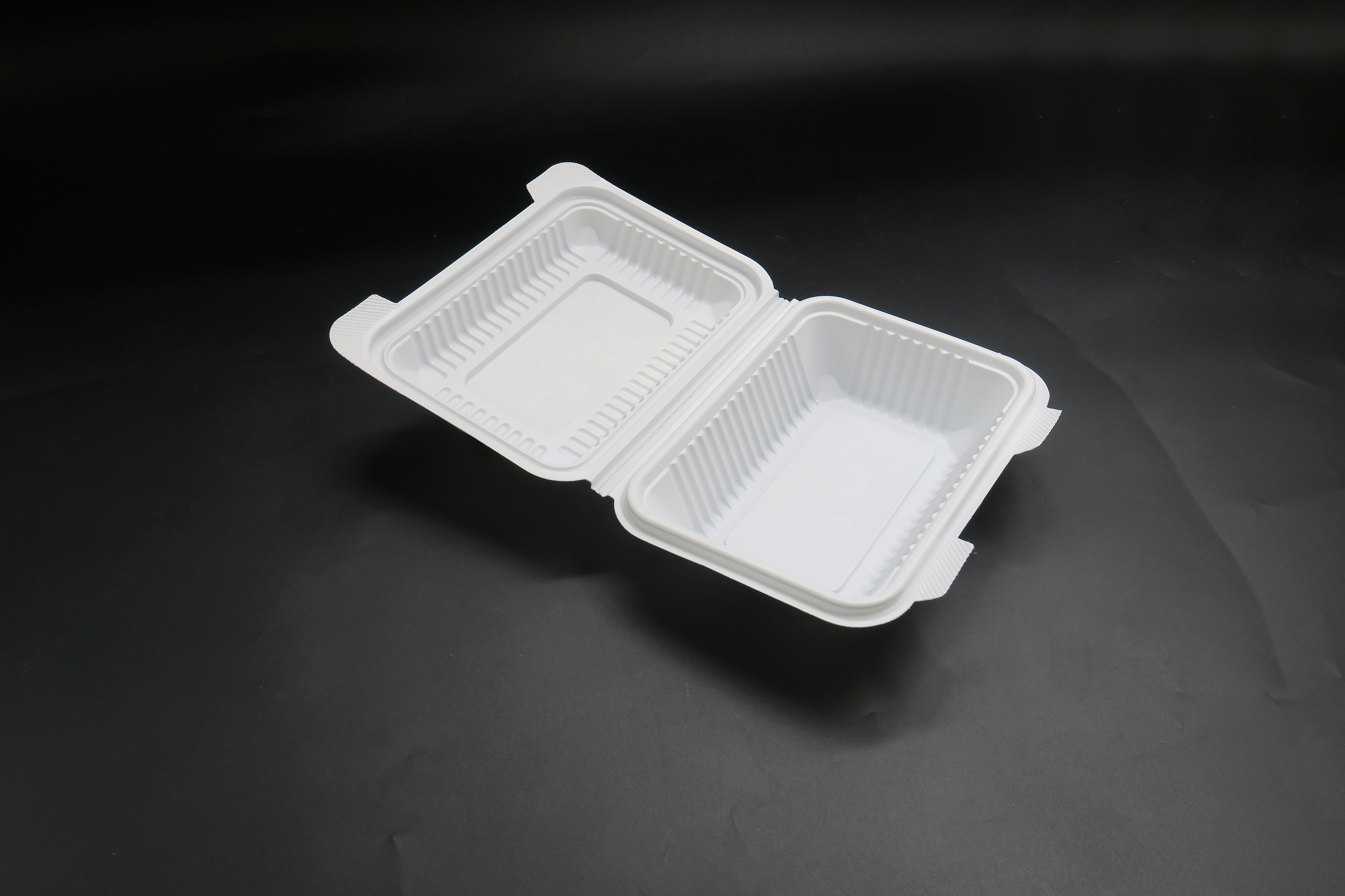 Fiambrera ecológica con almidón de maíz para envasado de alimentos