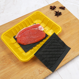 Empaque de almohadilla de remojo absorbente de carne para alimentos de pescado