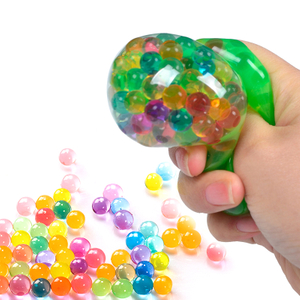 Gotas de gel de agua para salpicaduras, gel de suelo de cristal, Blaster, 7-8Mm