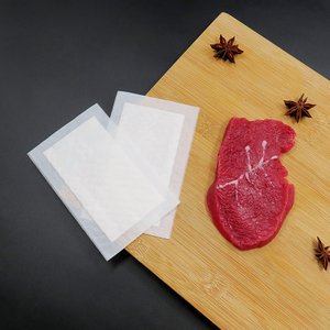 Almohadilla para chupar sangre, agua, carne, alimentos absorbentes, frutas, verduras, pescado