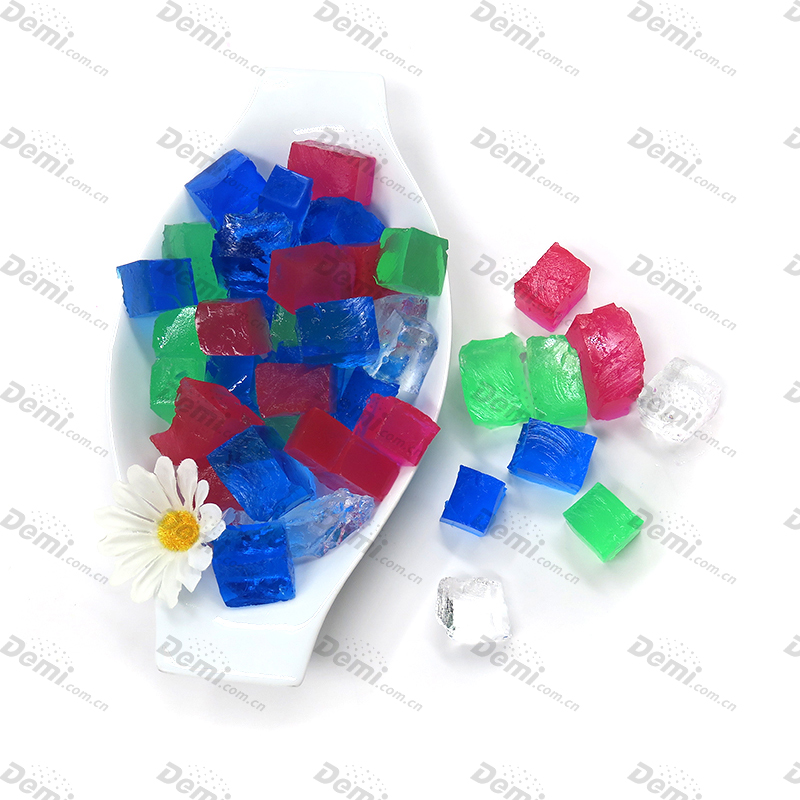suelo de cristal no tóxico colorido para la decoración del hogar
